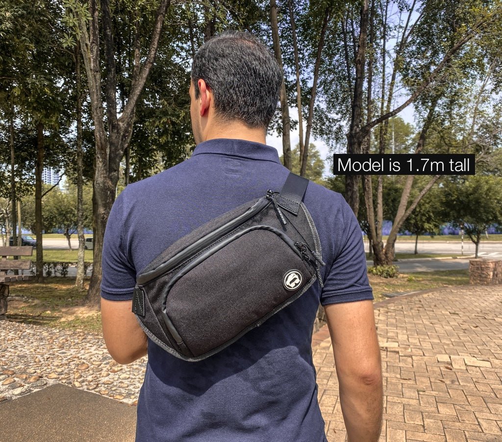 The Day Sling - Our Slimmest Sling Bag - The Man Bag Co