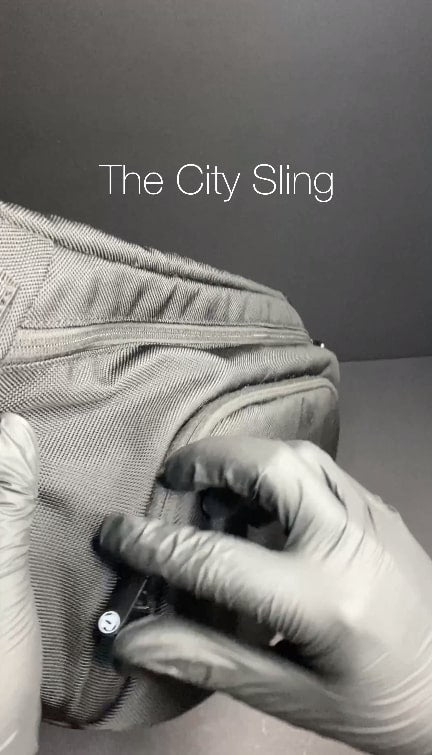 Load video: The City Sling - Men&#39;s Sling Bag Walkthrough