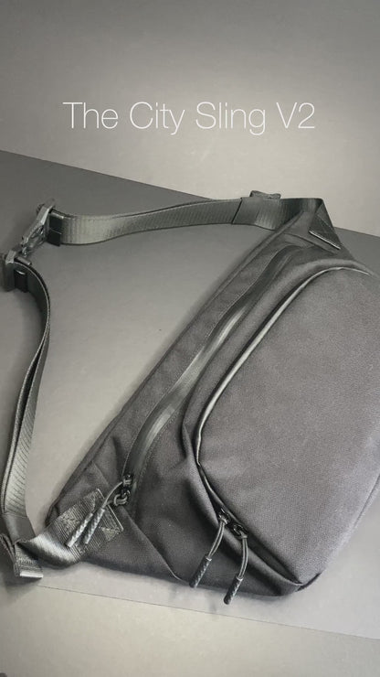 The City Sling V2 - For guys who carry more – The Man Bag Co