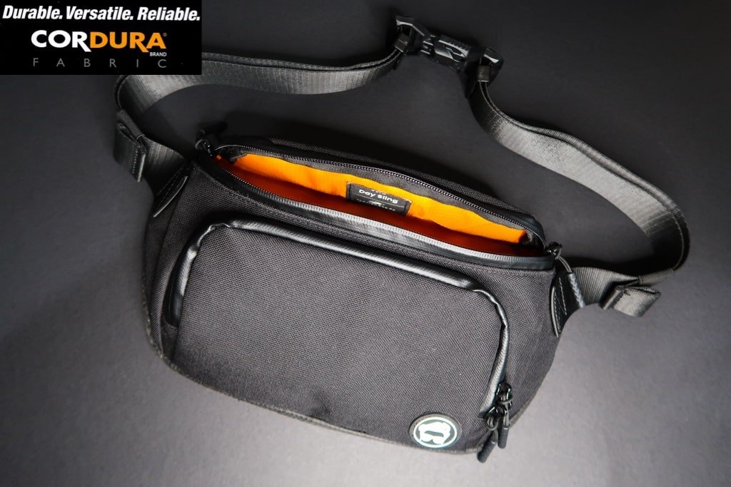 The Day Sling - Waterproof Travel Sling Bag – The Man Bag Co