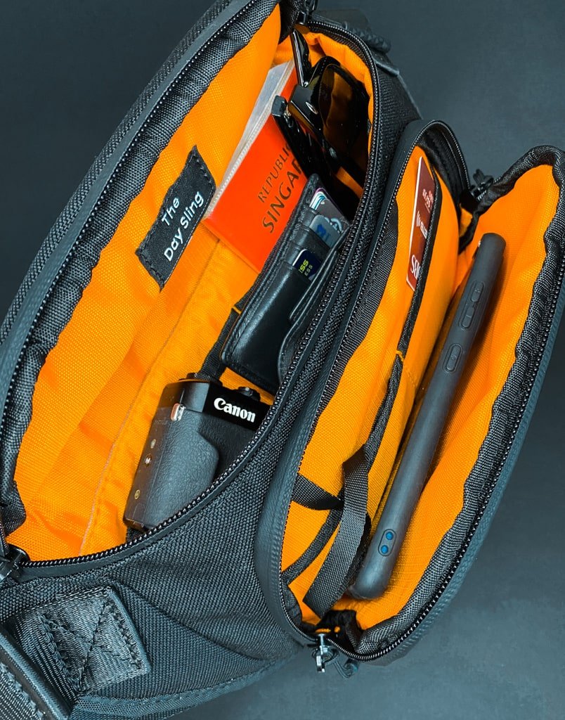 The Day Sling - Waterproof Travel Sling Bag - The Man Bag Co