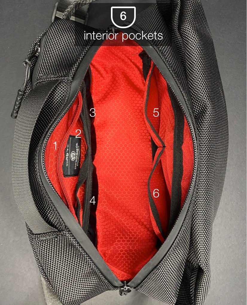 Sling bag with 2024 lots of pockets